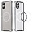 Luxury Metal Frame and Plastic Back Cover Case with Mag-Safe Magnetic LK2 for Sony Xperia 5 V