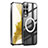 Luxury Metal Frame and Plastic Back Cover Case with Mag-Safe Magnetic P01 for Samsung Galaxy S22 Plus 5G