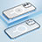 Luxury Metal Frame and Plastic Back Cover Case with Mag-Safe Magnetic QC1 for Apple iPhone 12