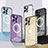 Luxury Metal Frame and Plastic Back Cover Case with Mag-Safe Magnetic QC5 for Apple iPhone 13 Pro Max