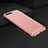 Luxury Metal Frame and Plastic Back Cover F01 for Apple iPhone 8 Plus Rose Gold