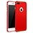 Luxury Metal Frame and Plastic Back Cover F02 for Apple iPhone 7 Plus Red