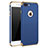 Luxury Metal Frame and Plastic Back Cover F05 for Apple iPhone 7 Plus Blue