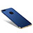 Luxury Metal Frame and Plastic Back Cover F05 for Apple iPhone 7 Plus Blue