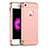 Luxury Metal Frame and Plastic Back Cover for Apple iPhone SE Rose Gold