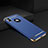 Luxury Metal Frame and Plastic Back Cover for Apple iPhone Xs Blue