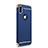 Luxury Metal Frame and Plastic Back Cover for Apple iPhone Xs Blue