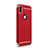 Luxury Metal Frame and Plastic Back Cover for Apple iPhone Xs Red