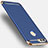 Luxury Metal Frame and Plastic Back Cover for Huawei Nova 2 Blue