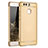 Luxury Metal Frame and Plastic Back Cover for Huawei P9 Gold