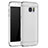 Luxury Metal Frame and Plastic Back Cover for Samsung Galaxy S7 Edge G935F Silver