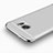 Luxury Metal Frame and Plastic Back Cover for Samsung Galaxy S7 Edge G935F Silver