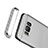 Luxury Metal Frame and Plastic Back Cover for Samsung Galaxy S8 Silver