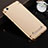 Luxury Metal Frame and Plastic Back Cover for Xiaomi Redmi 4A Gold