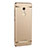 Luxury Metal Frame and Plastic Back Cover for Xiaomi Redmi Note 3 Gold