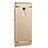 Luxury Metal Frame and Plastic Back Cover for Xiaomi Redmi Note 3 MediaTek Gold