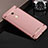 Luxury Metal Frame and Plastic Back Cover for Xiaomi Redmi Note 3 Pro Rose Gold