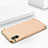 Luxury Metal Frame and Plastic Back Cover M01 for Apple iPhone Xs Max Gold