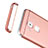 Luxury Metal Frame and Plastic Back Cover M01 for Huawei Nova Plus Rose Gold