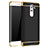 Luxury Metal Frame and Plastic Back Cover M02 for Huawei Honor 6X Black