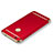 Luxury Metal Frame and Plastic Back Cover M02 for Huawei Nova Red