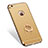 Luxury Metal Frame and Plastic Back Cover with Finger Ring Stand A01 for Apple iPhone 6 Gold