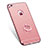 Luxury Metal Frame and Plastic Back Cover with Finger Ring Stand A01 for Apple iPhone 6 Rose Gold