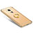 Luxury Metal Frame and Plastic Back Cover with Finger Ring Stand A01 for Huawei Nova Plus Gold