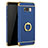 Luxury Metal Frame and Plastic Back Cover with Finger Ring Stand A01 for Samsung Galaxy S8 Blue