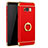 Luxury Metal Frame and Plastic Back Cover with Finger Ring Stand A01 for Samsung Galaxy S8 Red