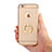 Luxury Metal Frame and Plastic Back Cover with Finger Ring Stand A05 for Apple iPhone 6 Plus Gold