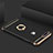 Luxury Metal Frame and Plastic Back Cover with Finger Ring Stand A05 for Apple iPhone 7 Plus