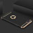 Luxury Metal Frame and Plastic Back Cover with Finger Ring Stand A06 for Apple iPhone 7 Plus