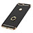 Luxury Metal Frame and Plastic Back Cover with Finger Ring Stand A06 for Huawei Enjoy 7