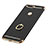 Luxury Metal Frame and Plastic Back Cover with Finger Ring Stand A06 for Huawei P9 Lite Mini