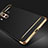 Luxury Metal Frame and Plastic Back Cover with Finger Ring Stand for Huawei Mate 10 Black