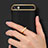 Luxury Metal Frame and Plastic Back Cover with Finger Ring Stand for Xiaomi Mi 5 Black