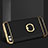 Luxury Metal Frame and Plastic Back Cover with Finger Ring Stand for Xiaomi Mi 5 Black