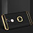 Luxury Metal Frame and Plastic Back Cover with Finger Ring Stand for Xiaomi Mi 5S Plus Black