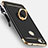 Luxury Metal Frame and Plastic Back Cover with Finger Ring Stand for Xiaomi Redmi Note 5A High Edition Black