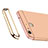 Luxury Metal Frame and Plastic Back Cover with Lanyard for Huawei Enjoy 5S