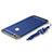 Luxury Metal Frame and Plastic Back Cover with Lanyard for Huawei Honor Play 7X Blue