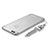 Luxury Metal Frame and Plastic Back Cover with Lanyard for Huawei Honor Play 7X Silver