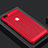 Mesh Hole Hard Rigid Case Back Cover for Apple iPhone 8 Plus Red