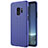 Mesh Hole Hard Rigid Case Back Cover for Samsung Galaxy S9 Blue