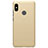 Mesh Hole Hard Rigid Case Back Cover for Xiaomi Redmi Note 5 AI Dual Camera Gold