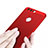 Mesh Hole Hard Rigid Cover for Huawei Honor 8 Red