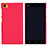 Mesh Hole Hard Rigid Cover for Xiaomi Mi 3 Red