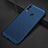 Mesh Hole Hard Rigid Snap On Case Cover for Huawei Honor 8X Blue