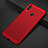 Mesh Hole Hard Rigid Snap On Case Cover for Huawei Honor 8X Red